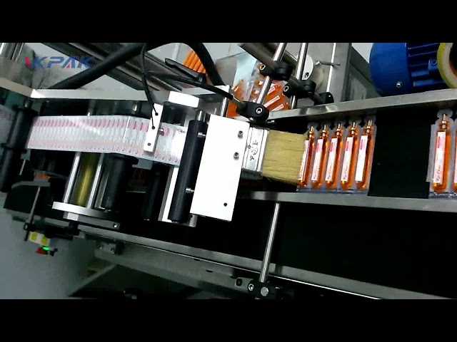Automatikus gyűjtő vércső címkéző gép