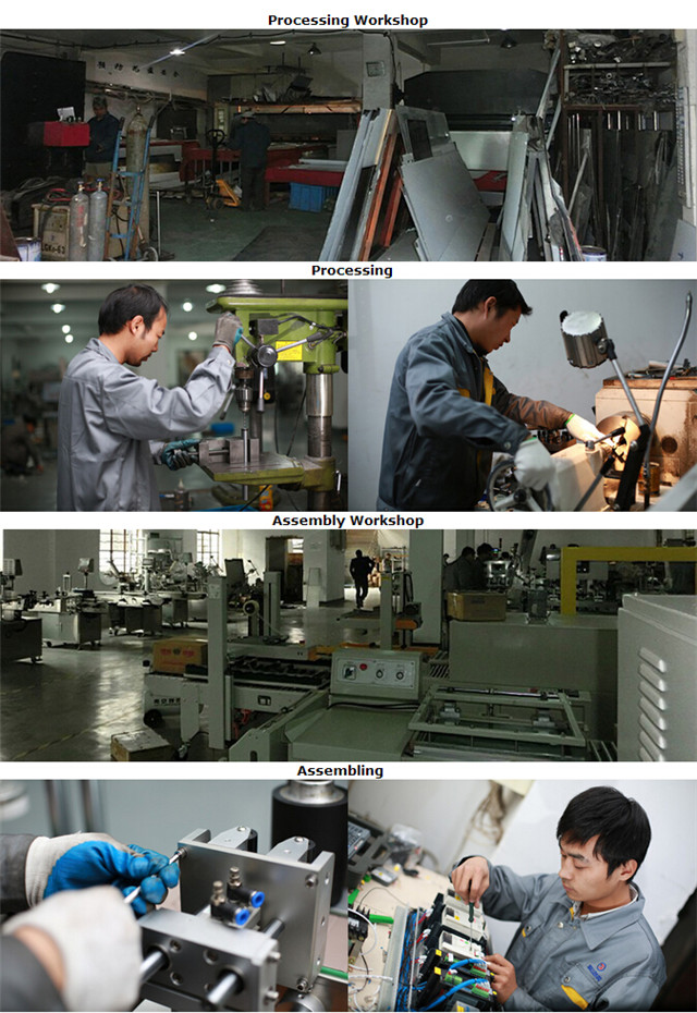 Feldolgozás a sima felületű palackdobozok füzetek címkézőgépének gyártásához